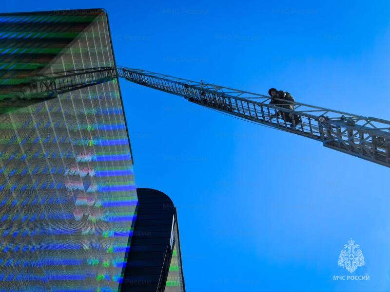 На «Падел-Арене РМК» в Екатеринбурге прошли плановые пожарно-тактические учения