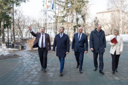 Валерий Фальков находится с рабочим визитом в Екатеринбурге