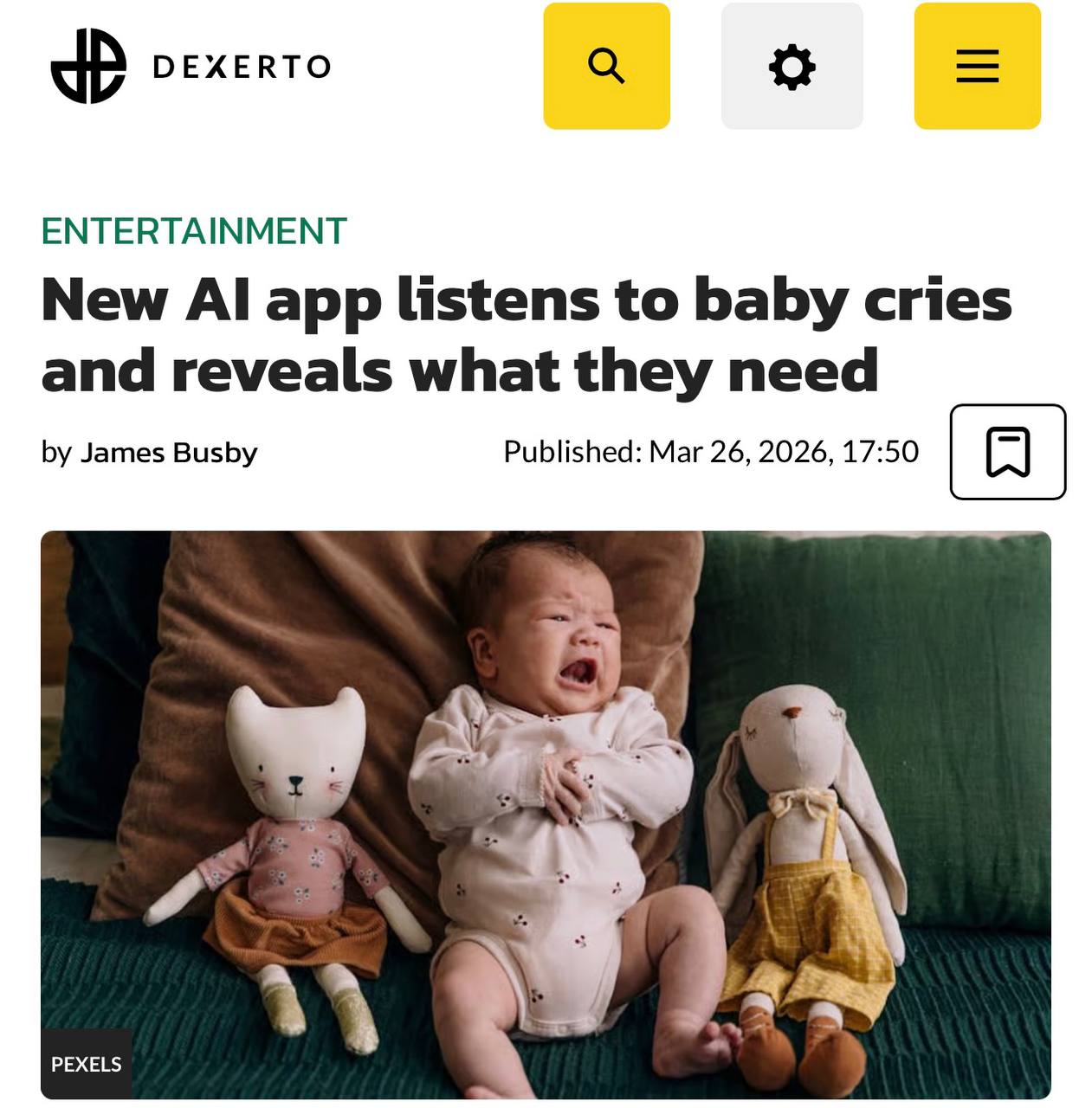 Нейросеть обучили «переводить» плач младенцев