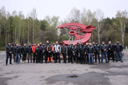 Артём Жога: Мотоклуб "Черные ножи", с днём рождения!