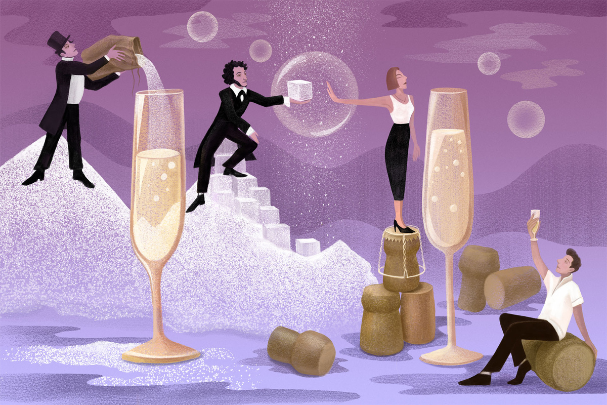 Как шампанское стало сухим: изменения вкусовых предпочтений за два века