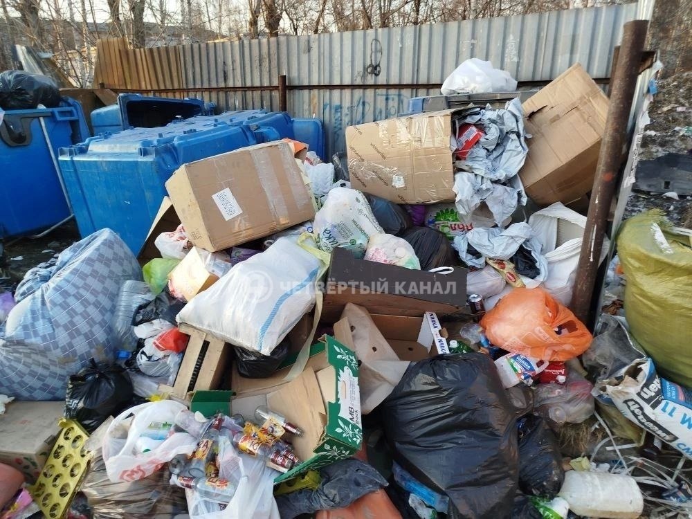 Останки животных у жилых домов: мусор с кафе целый год свозят к дому на Миномётчиков Останки животных у жилых домов: мусор с кафе целый год свозят к дому на Миномётчиков