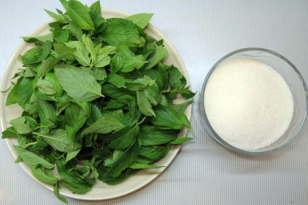 Как легко приготовить ароматный мятный сахар