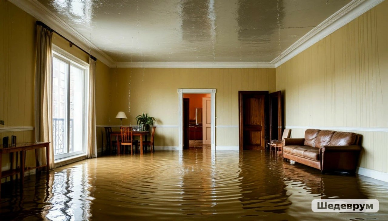 В доме на Восстания уже 4 года течет крыша