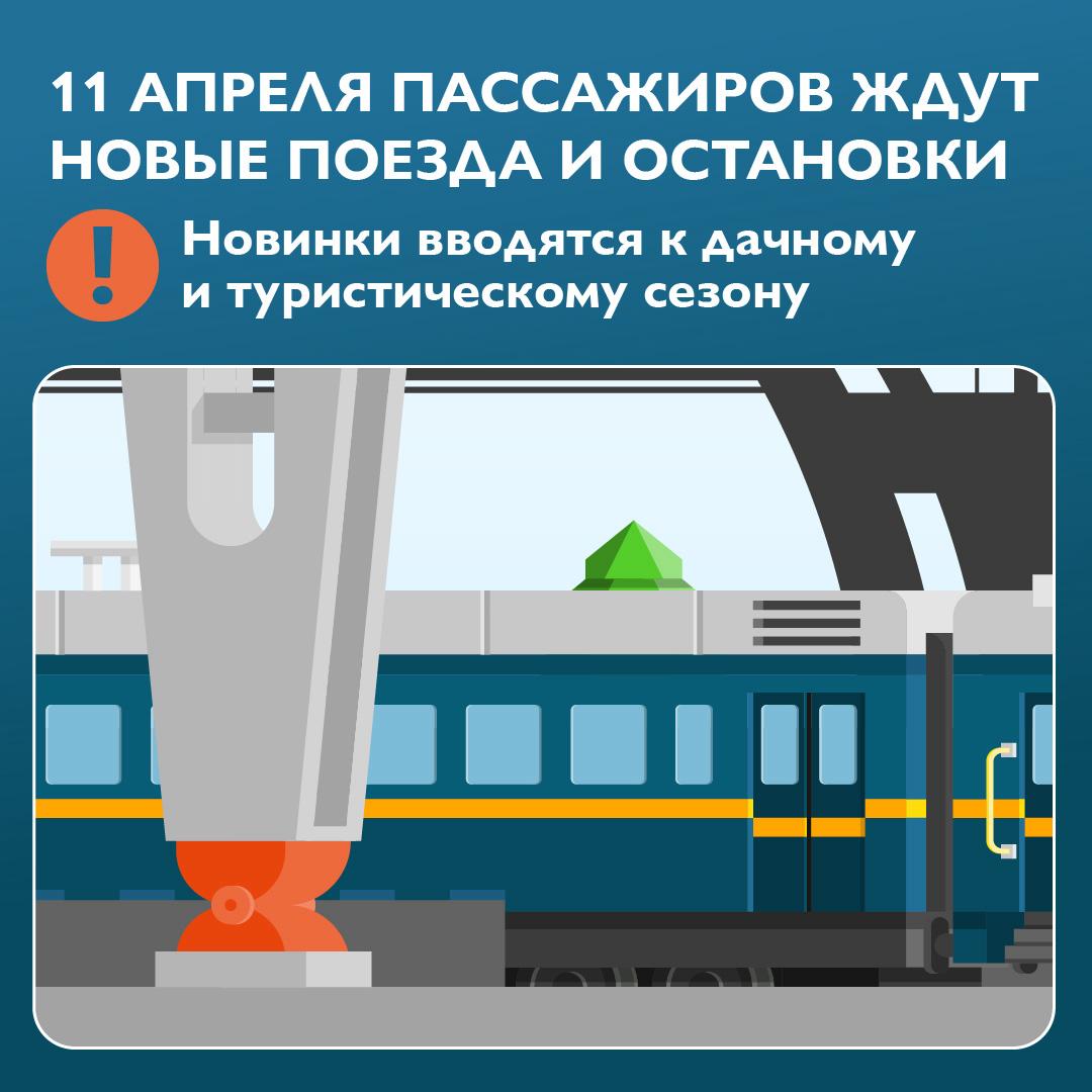 Дополнительные пригородные поезда на летний период выходят на маршруты в Свердловской области