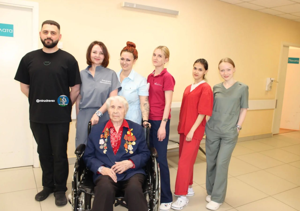 Свердловские врачи провели малоинвазивную операцию 95-летней бывшей узнице концлагеря Вере Кирилловой