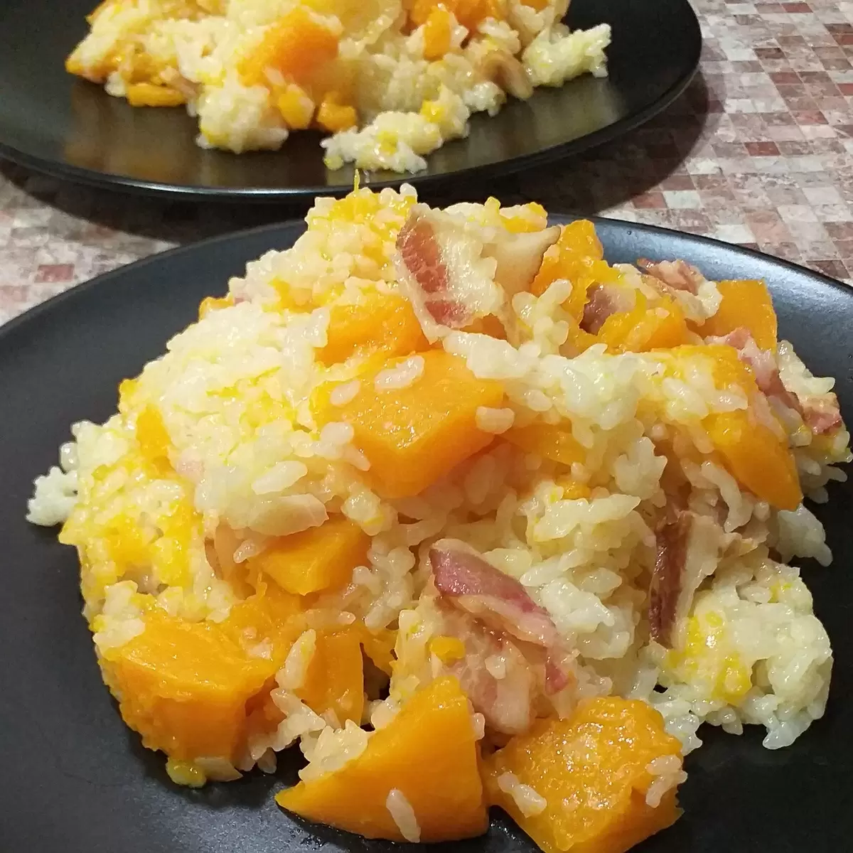 Тыквенная каша с беконом: осенний хит для быстрого ужина