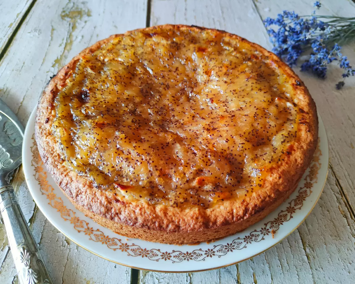 Яблочно-лимонный тарт: наслаждение осени