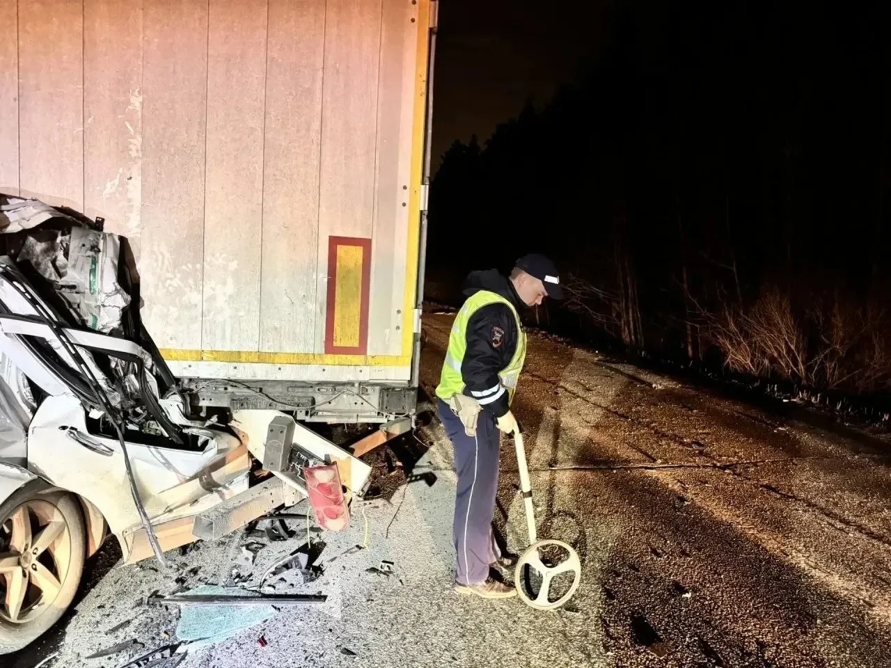 Жуткое ДТП произошло в Октябрьском районе Жуткое ДТП произошло в Октябрьском районе