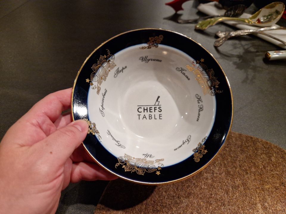 Вдохновляющие супы: необычный ужин в ресторане Chef's Table