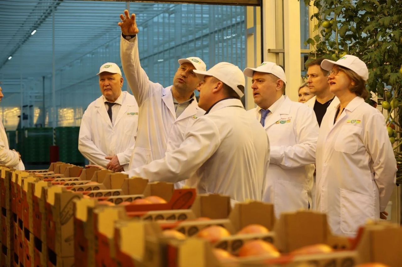 Артём Жога: Посетил крупнейшее в Свердловской области производство овощей закрытого грунта Артём Жога: Посетил крупнейшее в Свердловской области производство овощей закрытого грунта