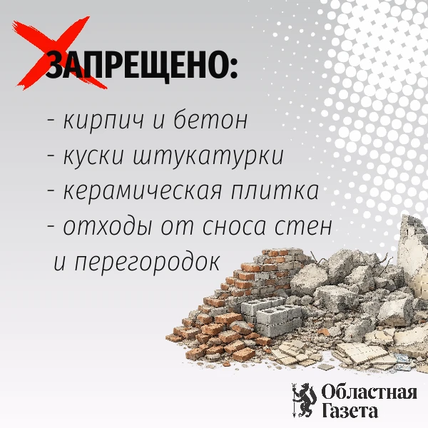 Свердловчанам напомнили о штрафах за выброс строительного мусора в период дачного и ремонтного сезона Свердловчанам напомнили о штрафах за выброс строительного мусора в период дачного и ремонтного сезона