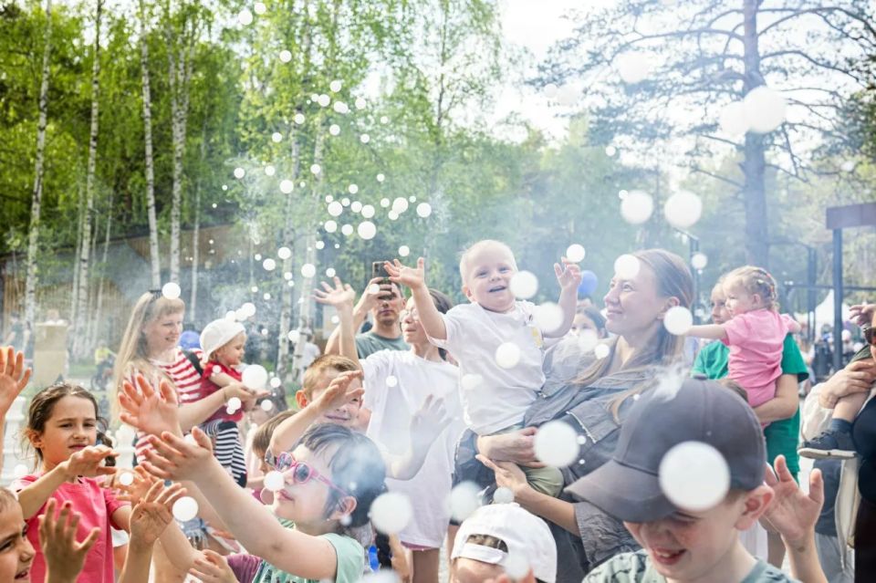 Благоустроенные парки становятся главными площадками Дня защиты детей