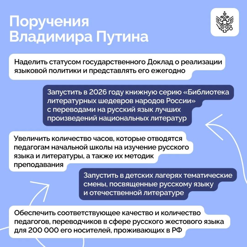 Владимир Путин провел заседание Совета по реализации госполитики в сфере поддержки русского языка и языков народов РФ Владимир Путин провел заседание Совета по реализации госполитики в сфере поддержки русского языка и языков народов РФ