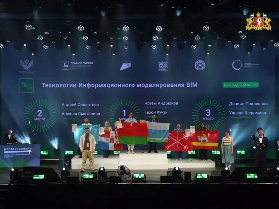 Четыре медали в финале чемпионата «Профессионалы» завоевали сверловчане Четыре медали в финале чемпионата «Профессионалы» завоевали сверловчане