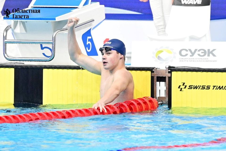 Новоуральский пловец Савелий Лузин – чемпион России на дистанции 800 метров вольным стилем!