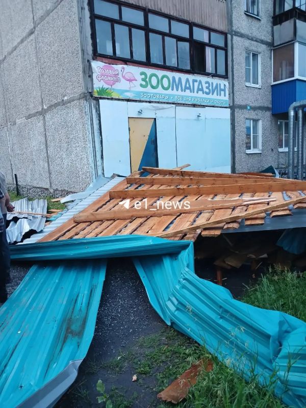 А это последствия непогоды в Туринске А это последствия непогоды в Туринске