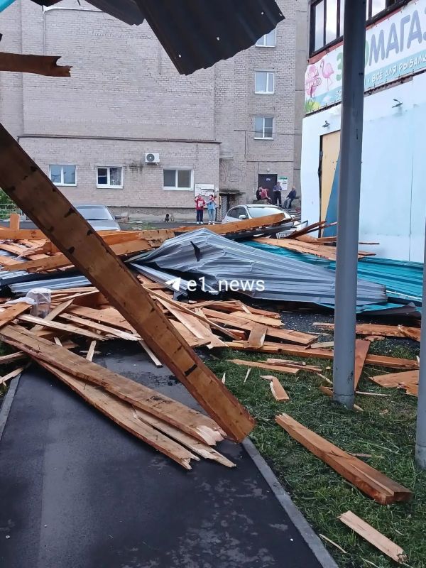 А это последствия непогоды в Туринске А это последствия непогоды в Туринске