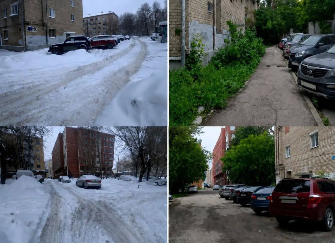 Пермские чиновники отчитались об уборке снега