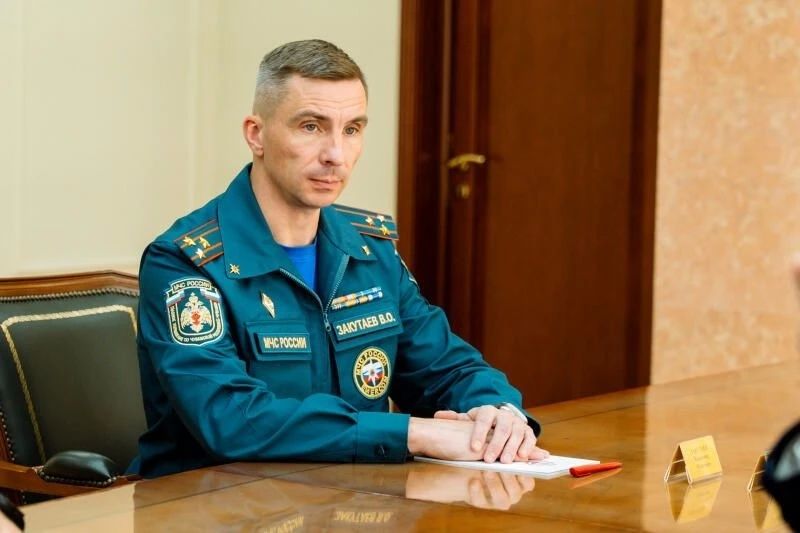 Бывший первый заместитель руководителя ГУ МЧС по Тюменской области Владимир Закутаев возглавил ГУ МЧС по Чувашии