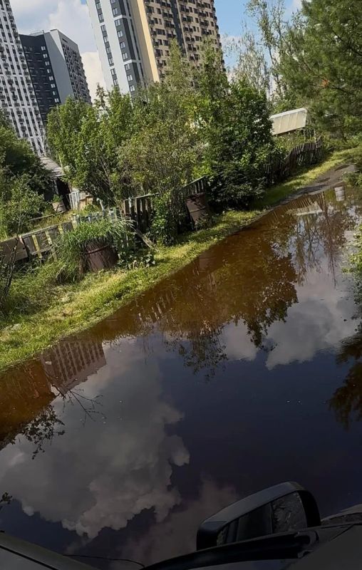 На ВИЗе под воду ушли восемь садовых товариществ На ВИЗе под воду ушли восемь садовых товариществ