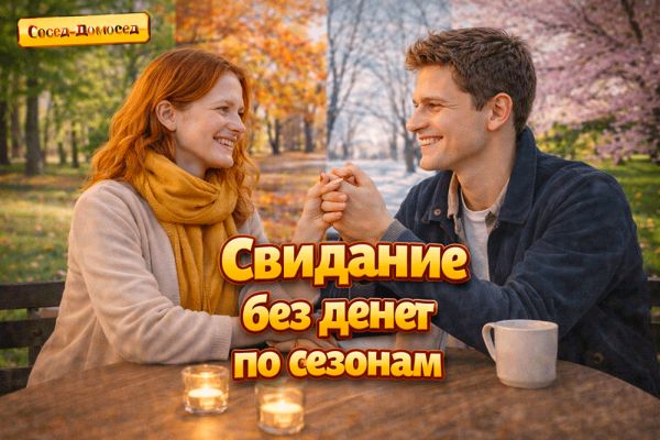 Свидание без бюджета: 48 идей на каждый сезон и сценарии для романтики