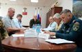 Денис Паслер: Провел в Ирбите внеочередное выездное заседание комиссии по чрезвычайным ситуациям после авиаразведки над акваториями водоемов в Ирбите, Байкалове и поселке Гари