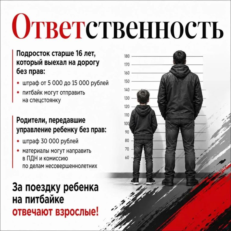 Питбайк — не безобидная детская забава Питбайк — не безобидная детская забава