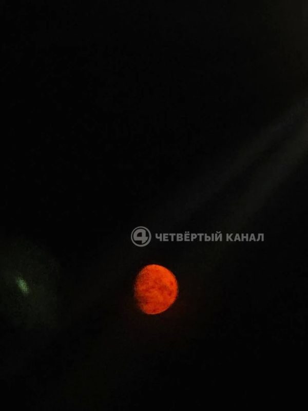 Сегодня над Екатеринбургом можно увидеть кроваво-красную луну