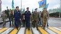 Около 300 военнослужащих и ветеранов ВДВ приняли участие в памятном шествии в Екатеринбурге