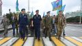 Около 300 военнослужащих и ветеранов ВДВ приняли участие в памятном шествии в Екатеринбурге