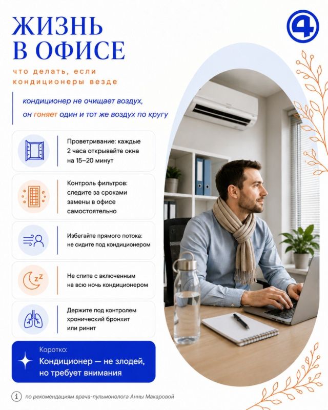 Кондиционер спасает от перегрева, но может ударить по легким Кондиционер спасает от перегрева, но может ударить по легким