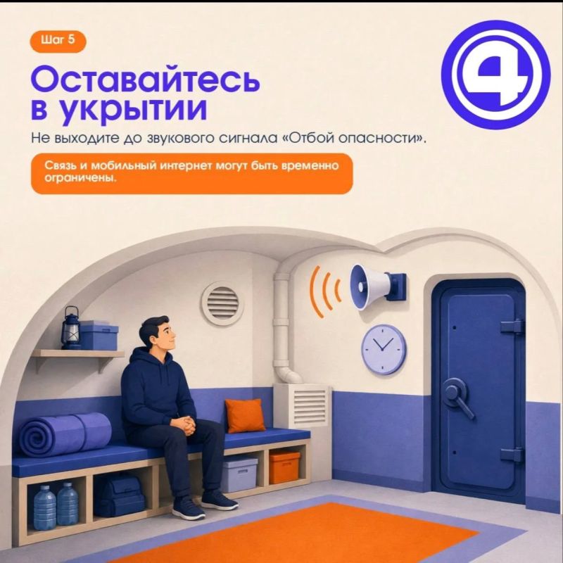 Режим «Ракетная опасность» объявлен в регионе Режим «Ракетная опасность» объявлен в регионе