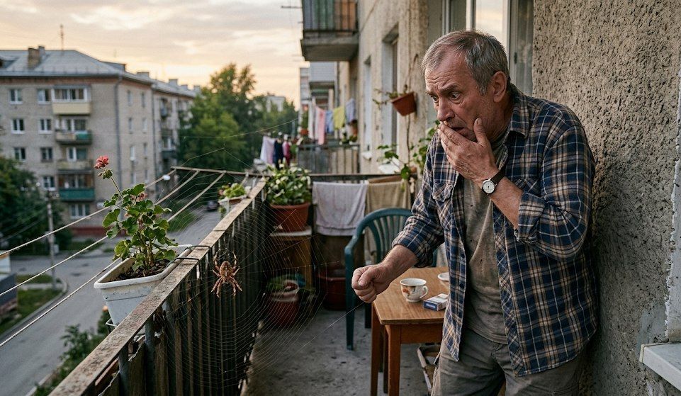 В Екатеринбурге мужчину укусил паук на балконе — развился анафилактический шок