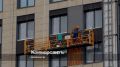 Жилой дом в центре Екатеринбурга, пострадавший в результате атаки беспилотника 25 апреля, почти полностью восстановлен