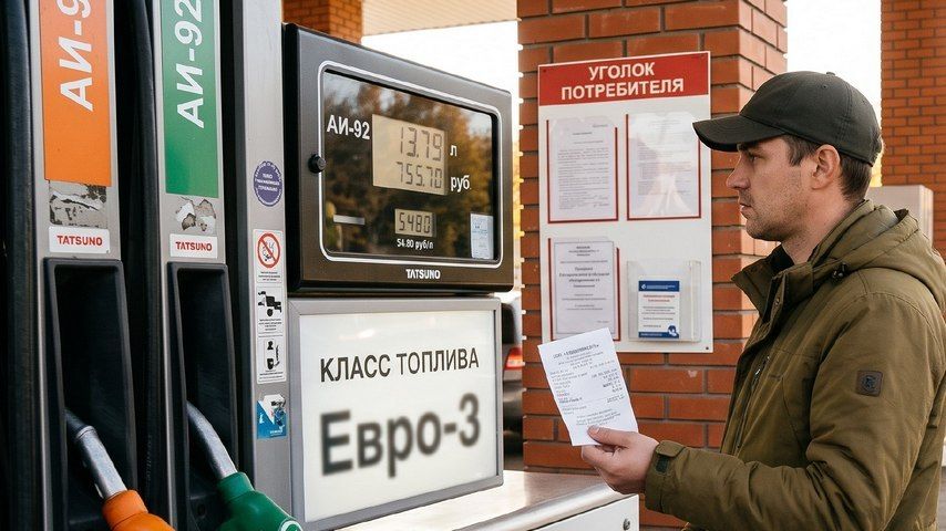 Экологический класс топлива должны указывать на колонках и в чеках