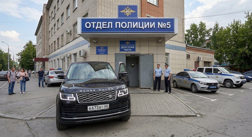 В Артёмовском пьяные водители на Land Rover протаранили КПП у полиции — получили 14 суток ареста