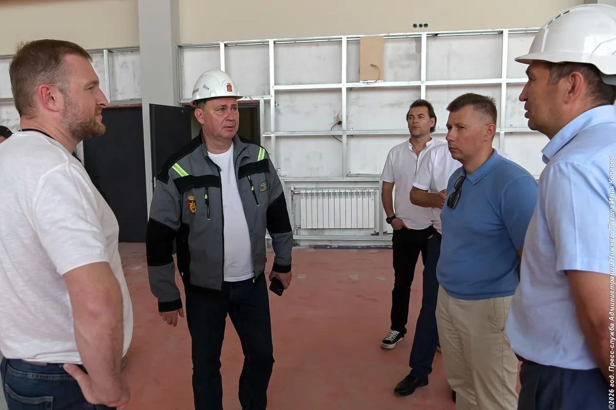 Новый спортивно-оздоровительный комплекс в Нижнем Тагиле практически готов Новый спортивно-оздоровительный комплекс в Нижнем Тагиле практически готов