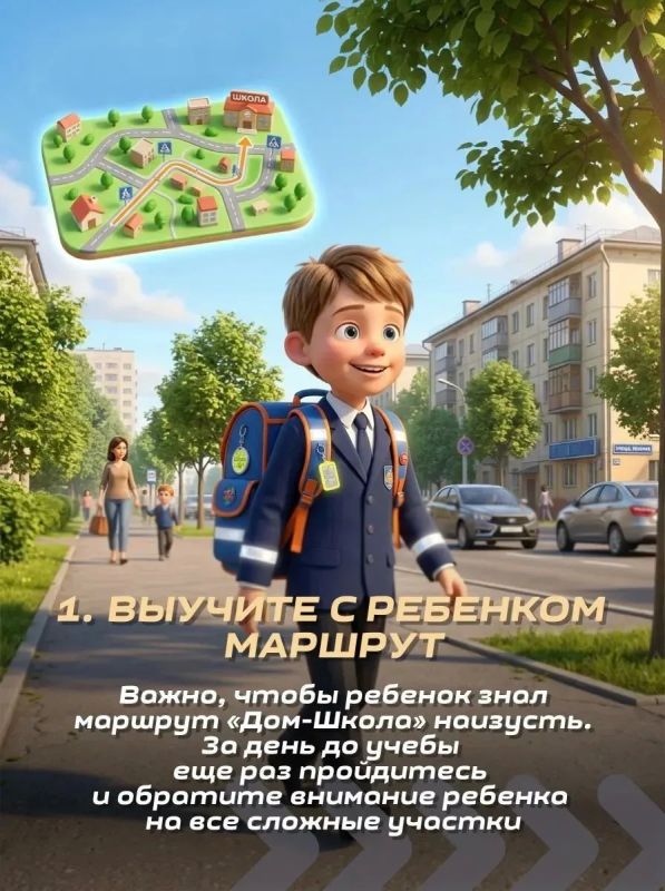 В школу только безопасной дорогой! В школу только безопасной дорогой!