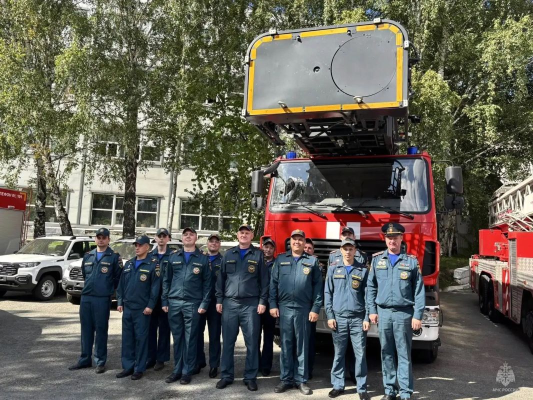 Строевой смотр техники и личного состава: готовность к обеспечению безопасности
