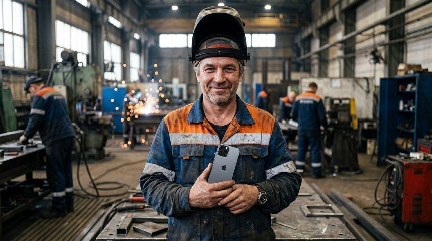 Сварщики Урала могут позволить себе iPhone 18 за одну зарплату