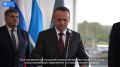 Андрей Никитин дал старт движению по Шадринскому путепроводу на трассе Екатеринбург – Курган