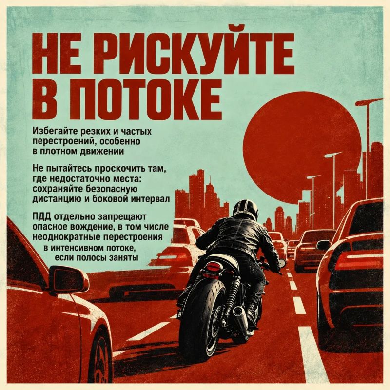 Мотоцикл требует от водителя не только навыка, но и постоянной концентрации Мотоцикл требует от водителя не только навыка, но и постоянной концентрации