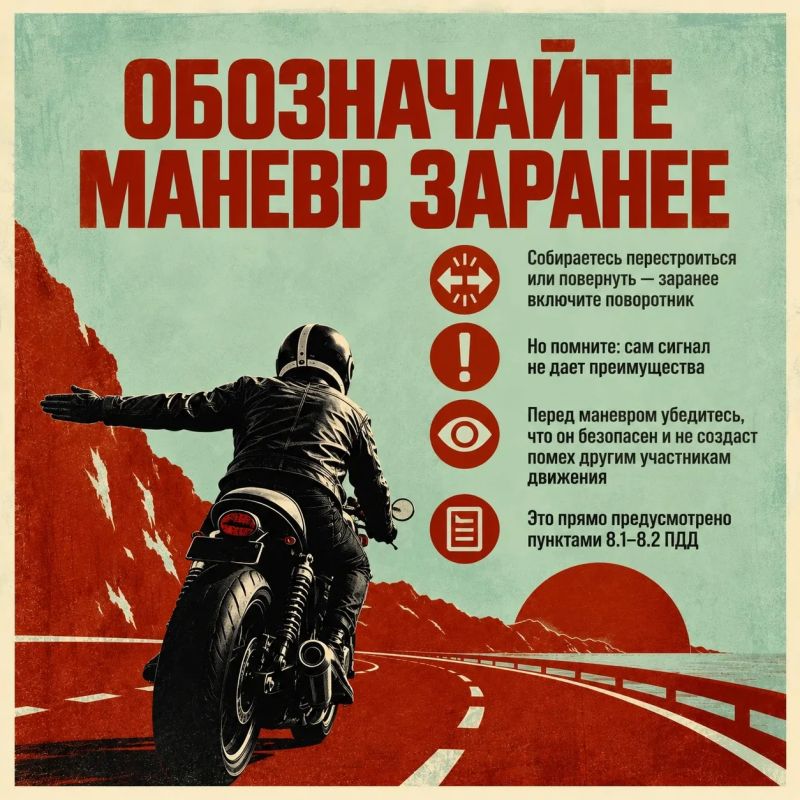 Мотоцикл требует от водителя не только навыка, но и постоянной концентрации Мотоцикл требует от водителя не только навыка, но и постоянной концентрации