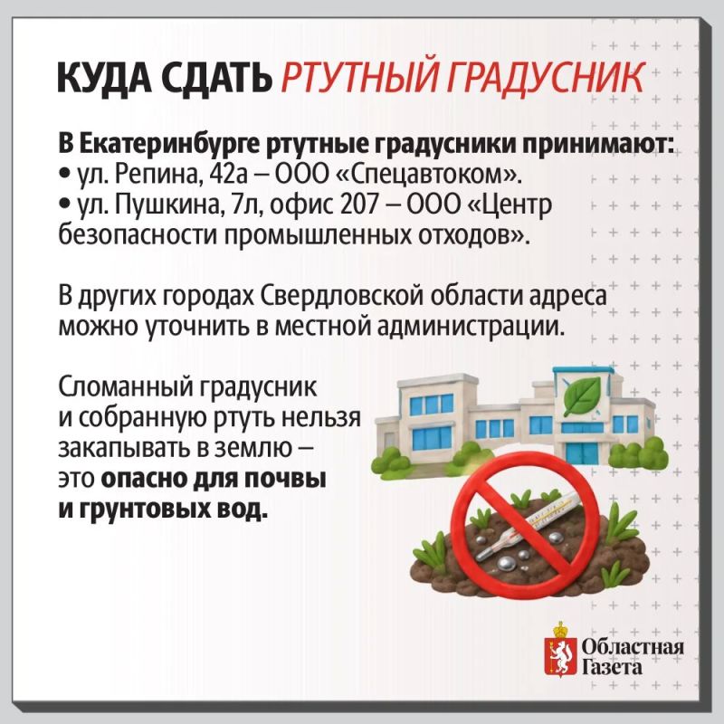 Разбился градусник: пошаговая инструкция, как спасти дом от ртути Разбился градусник: пошаговая инструкция, как спасти дом от ртути