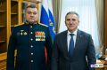 В Тюменской области новый военный комиссар, Сергей Вахрушев, сообщает губернатор Александр Моор