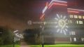 Здания в Екатеринбурге окрасились в оранжевый цвет