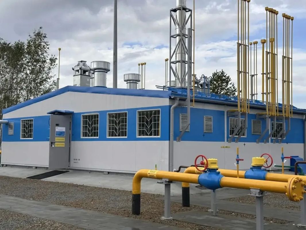 В Байкалово запустили новую газораспределительную станцию