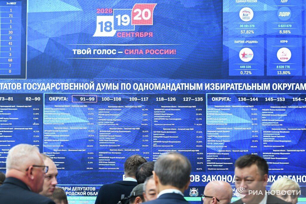 «Единая Россия» получила рекордное конституционное большинство