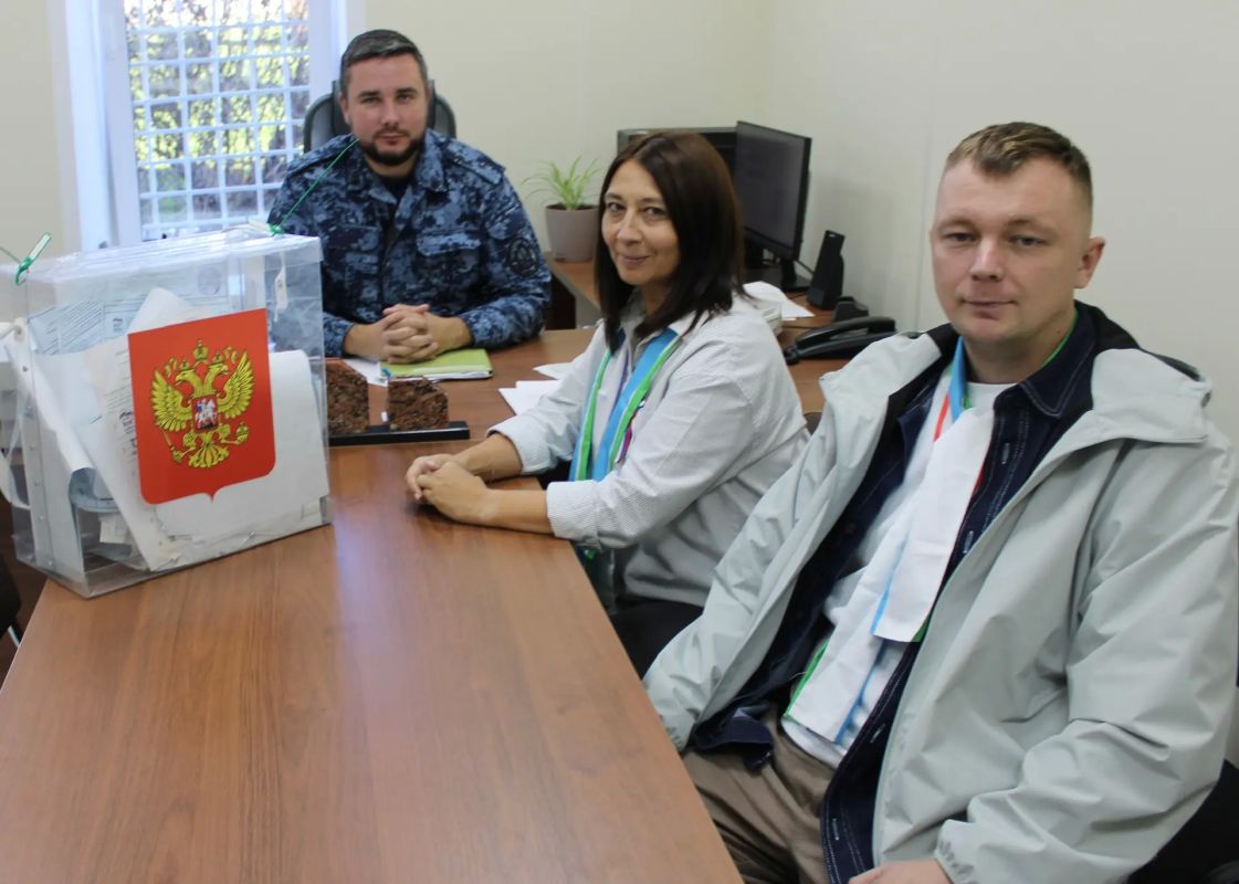 В СИЗО-5 прошли мероприятия, посвящённые голосованию